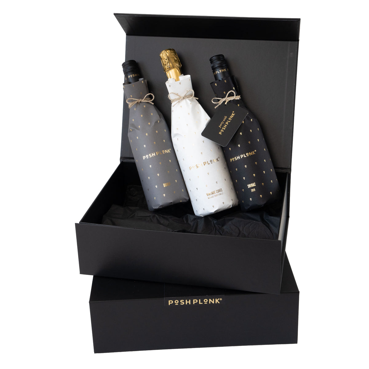 Posh Plonk Premium Wine Gift Box